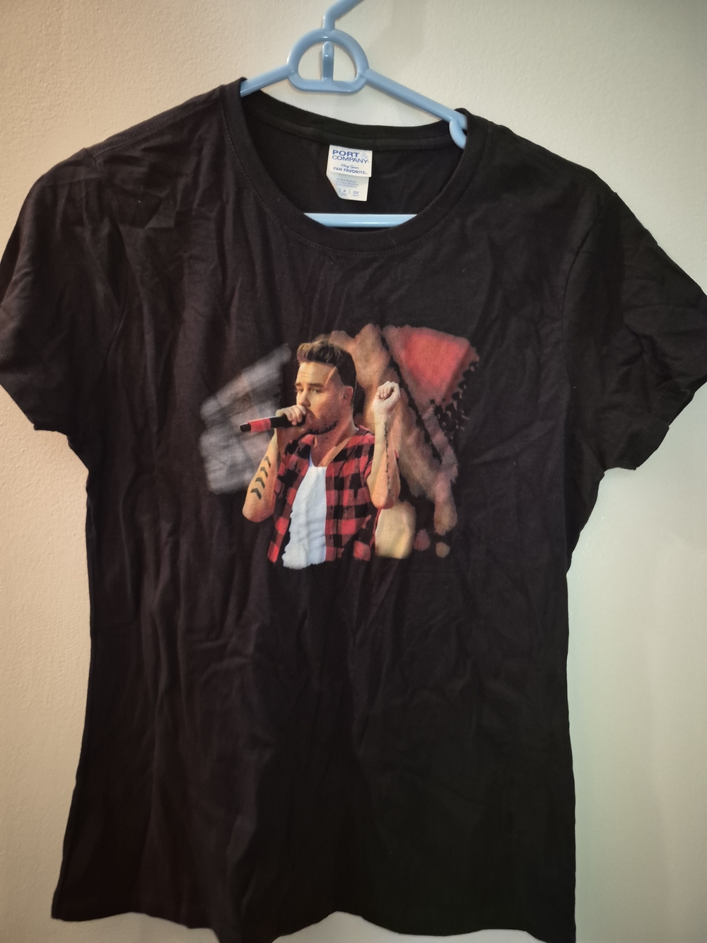 Black Liam Payne T-shirt